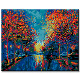 Painting by Numbers Symmetrical Street I